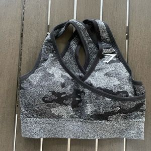 GYMSHARK CAMO SPORTS BRA!!